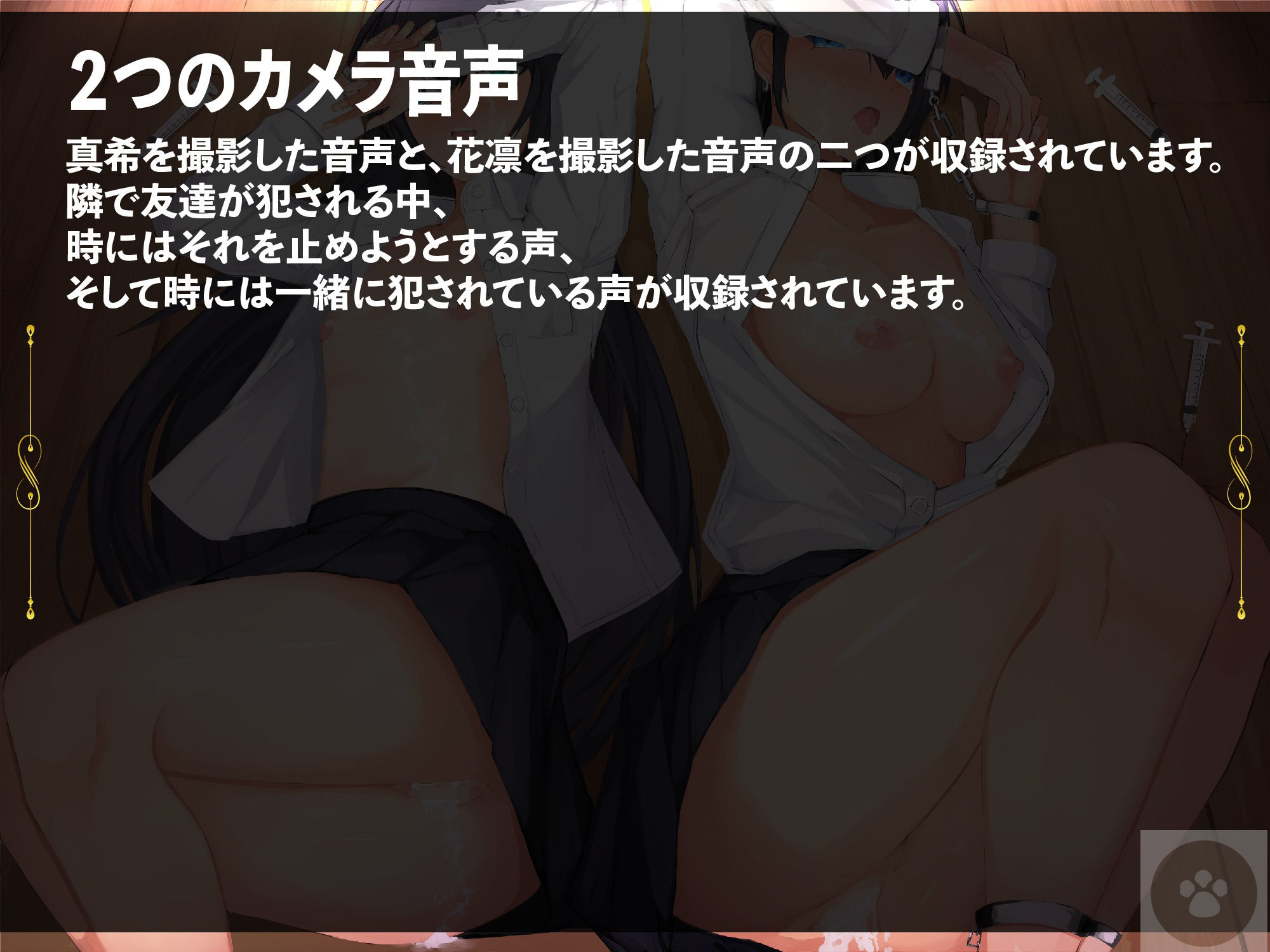 サンプル画像2:JK拉致レ●プ・JK二人・シャブ漬・狂った虫の音・手錠拘束・SEX部屋-1時間59分21秒(にゃんこフェチ) [d_220476]