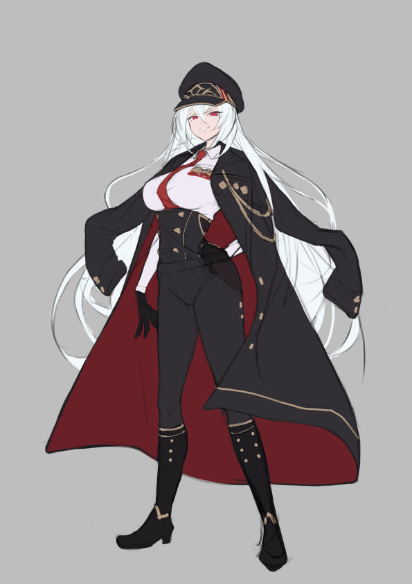 サンプル画像3:銀髪巨乳のドS軍将校に慰み者にされる話 〜蹂躙の先にあるのは屈辱か快楽か〜(スタジオぽんぽこ) [d_220669]