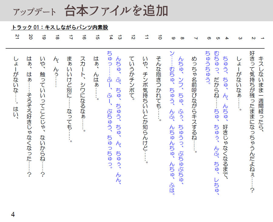 サンプル画像4:キスしないと好きになる一週間(ベレス解部) [d_220737]