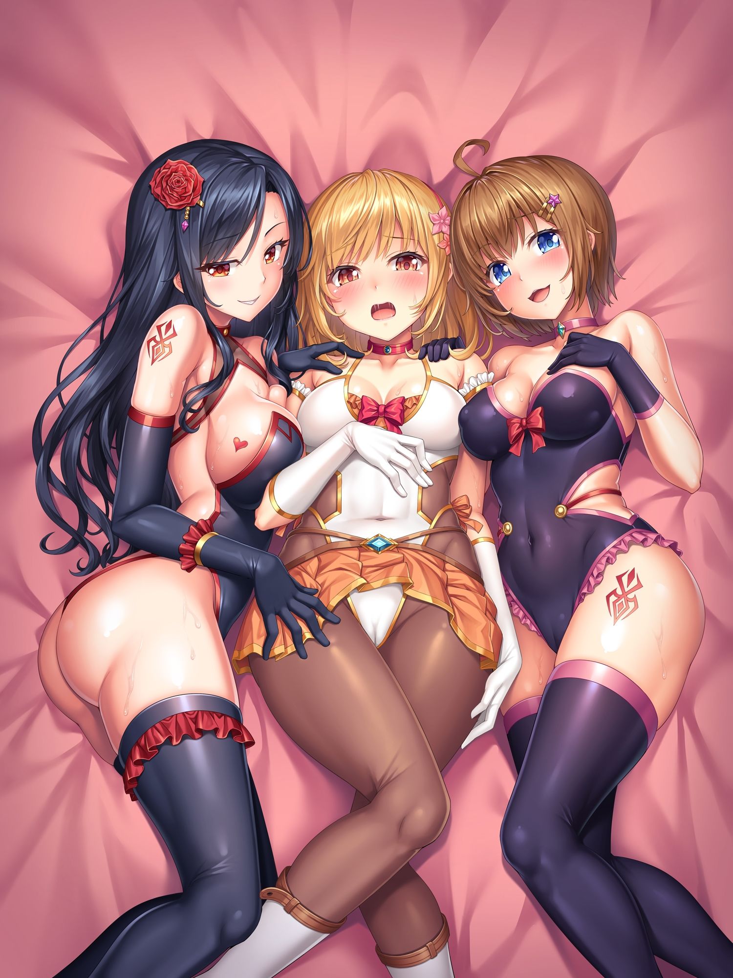 サンプル画像1:HeroinesNightmare 〜生意気後輩の敗北懇願絶頂〜【正義のヒロイン×悪堕ち×BADEND】(SweetNightmare) [d_222887]