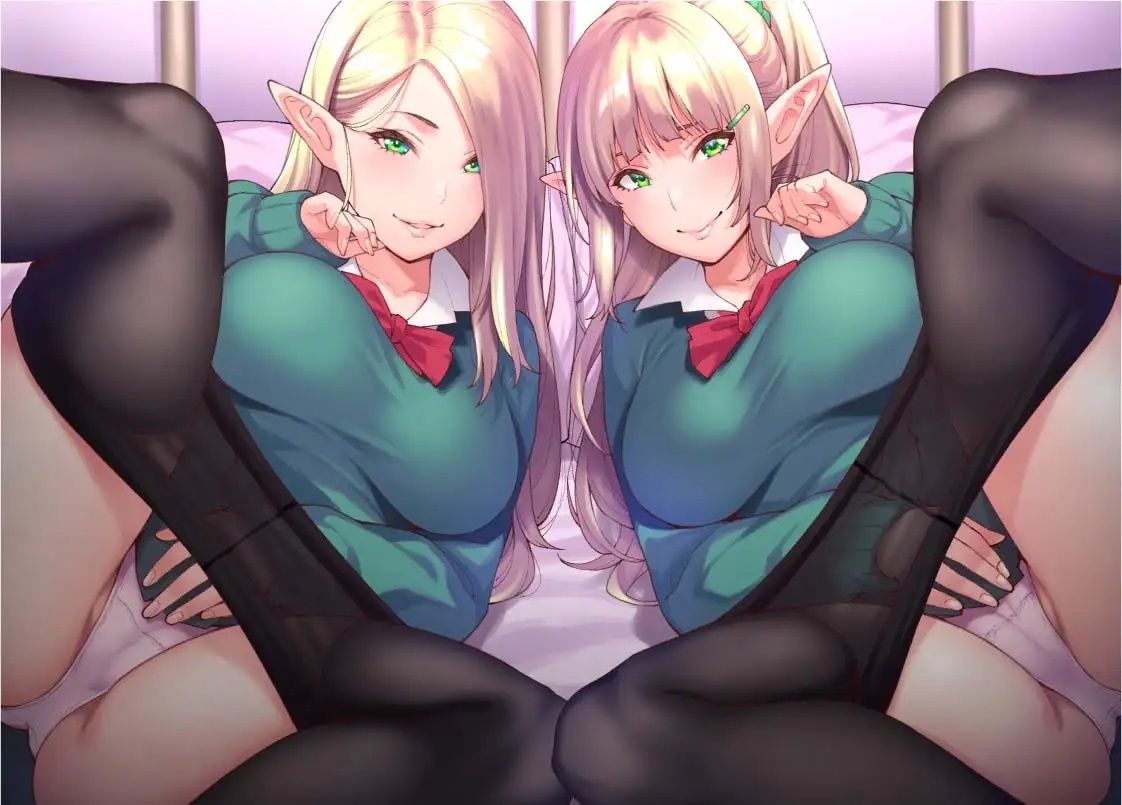 サンプル画像1:パパ活ナマイキエルフJK2人はナメてた雑魚ち〇ぽにお仕置き種付け成敗される！【フォーリーサウンド】(テグラユウキ) [d_224072]