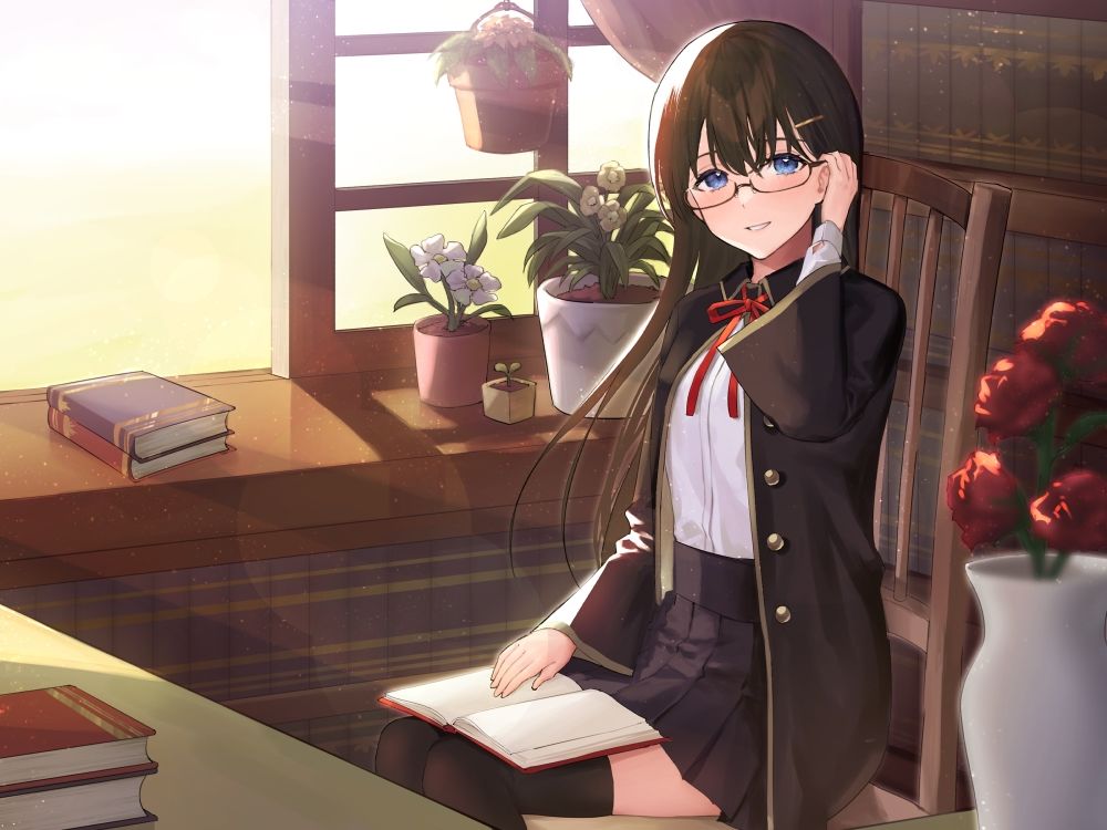 サンプル画像5:一途で積極的な図書館司書少女の甘々ダークな異世界物語(G線上の牡丹雪) [d_224745]