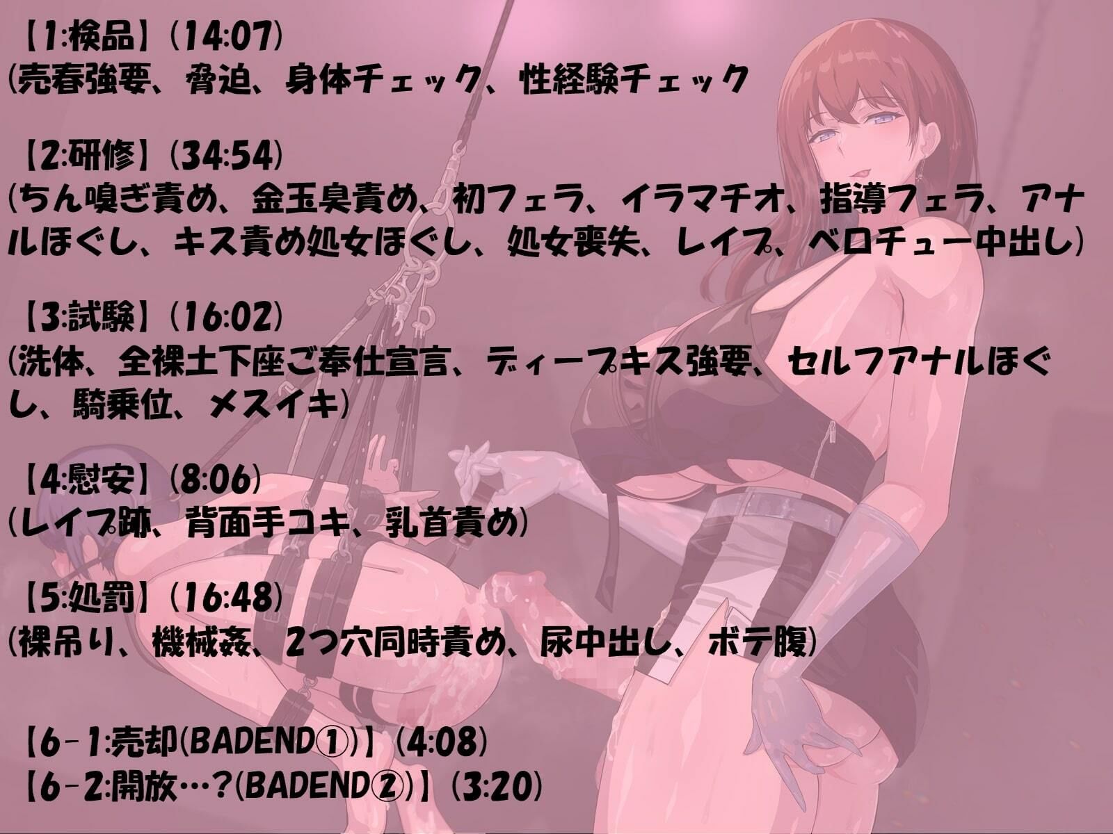 サンプル画像1:【売春調教×ふたなり】立派なふたなり用性奴●にしてあげる〜借金を返すために身体を売らされる〜(甘味抜き茶屋) [d_225692]