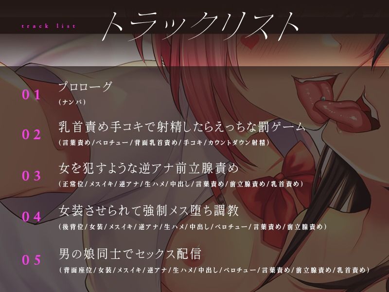 サンプル画像2:女に飽きたヤリチン男の娘による強●メス堕ち交尾(ホワイト×ラバーズ) [d_225856]