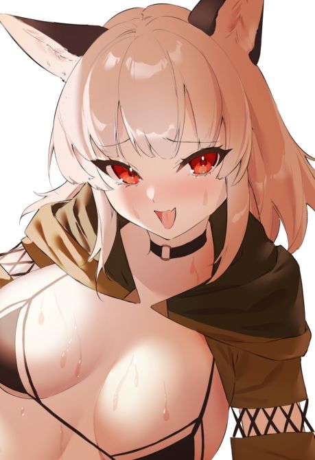 サンプル画像2:ケモミミシーフ娘ときもちい二人旅〜友達以上恋人未満な相棒狐耳っ娘とどこでもシコシコ、じゃれつきいちゃらぶ交尾〜【きもちいKU100】(とろとろスタジオ) [d_226589]