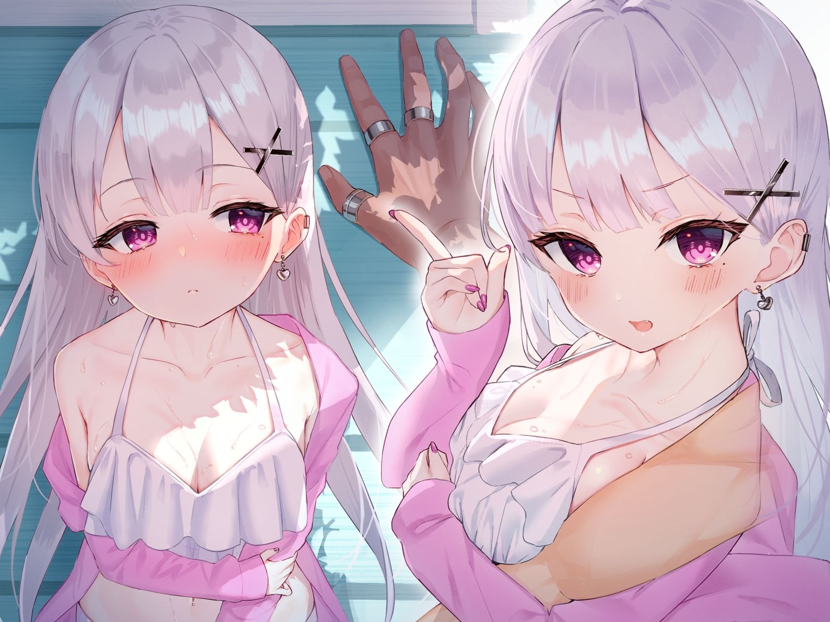 サンプル画像1:【寝取り】イケメンに即落ち！ヤリモクナンパビーチ〜彼氏持ちイマドキ女子の場合♪〜(バイコーンの森) [d_226876]