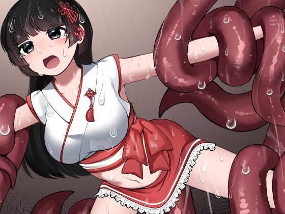 サンプル画像2:巫女エナドレ(ケチャップ味のマヨネーズ) [d_227062]