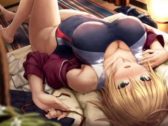 サンプル画像5:【KU100】クールでボーイッシュな水泳部JKギャルを性感マッサージでオホ声快楽堕ち調教(スタジオりふれぼ) [d_227523]