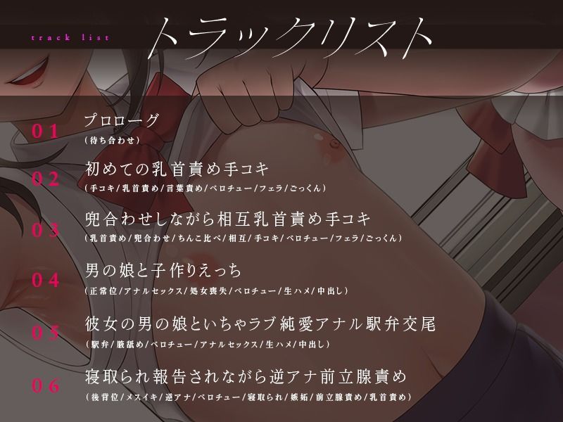 サンプル画像1:男の娘だけどお金に困っているのでパパ活やります！お会い出来る方DMください(ホワイト×ラバーズ) [d_228490]