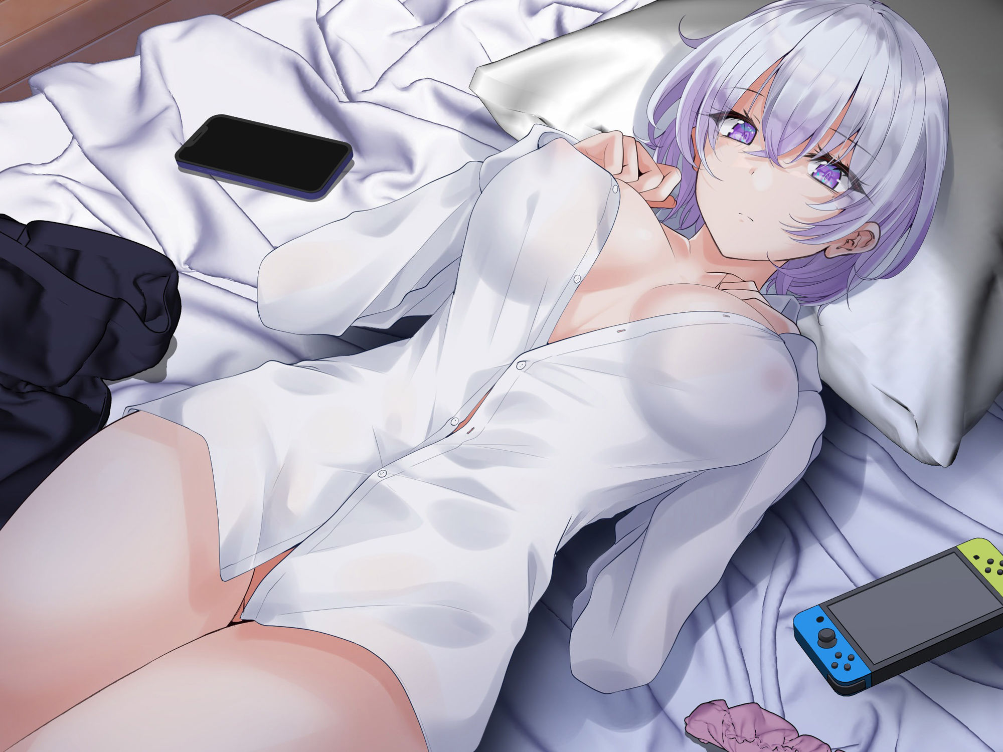 サンプル画像2:デレデレダウナー彼女(しましま亭) [d_231104]