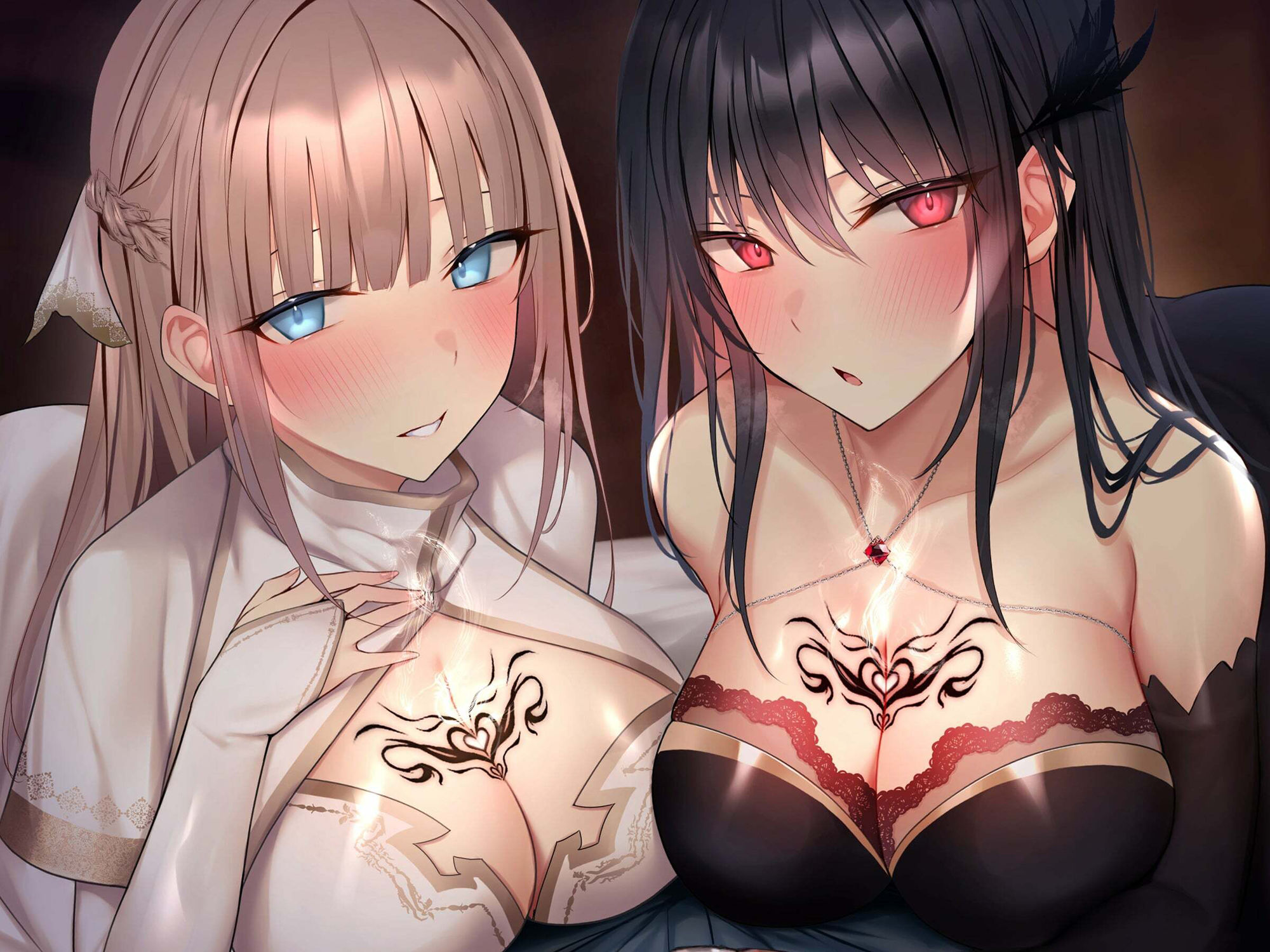 サンプル画像1:乗っ取り僧侶と魔法使い〜2匹のサキュバスとハーレムパーティ結成編！？〜(ブラックジャック) [d_231197]