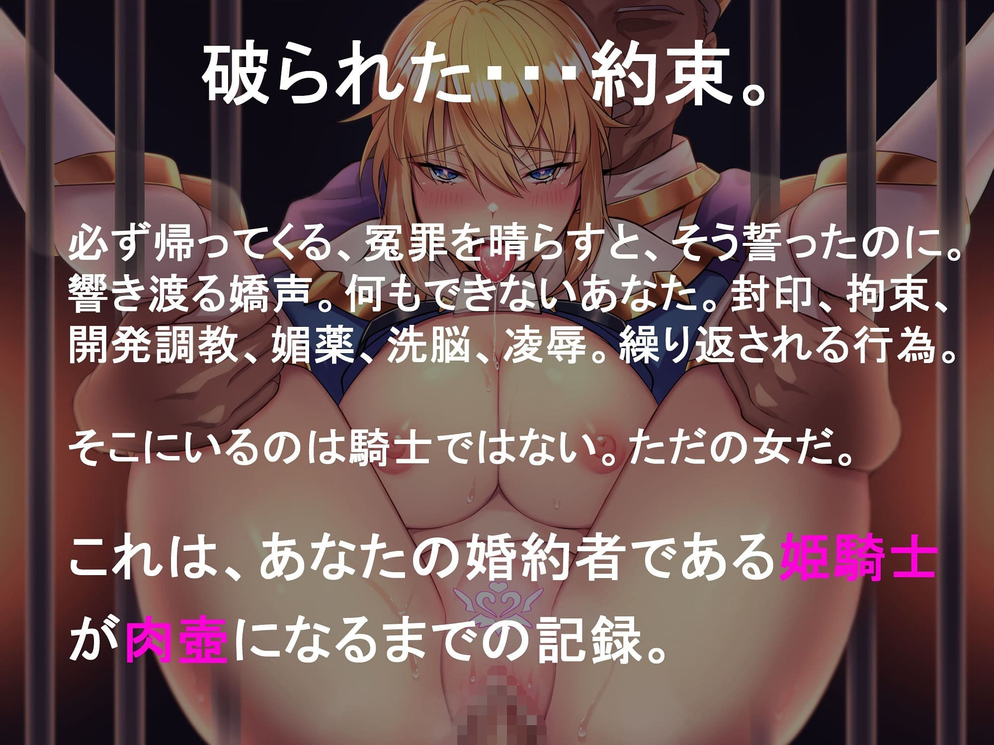 サンプル画像3:婚約していた姫騎士が極悪教皇に寝取られ鬼畜調教される音声(えちえちの湯) [d_232290]
