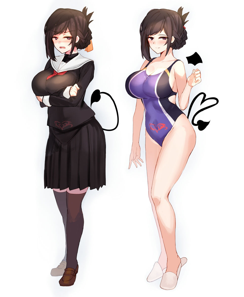 サンプル画像2:【抱き枕推奨】嫌々全肯定…！ 突然サキュバスになったので最低な兄さんに逆らえなくなりました【本当は大好き】(こっぺぱんさうんど) [d_232412]