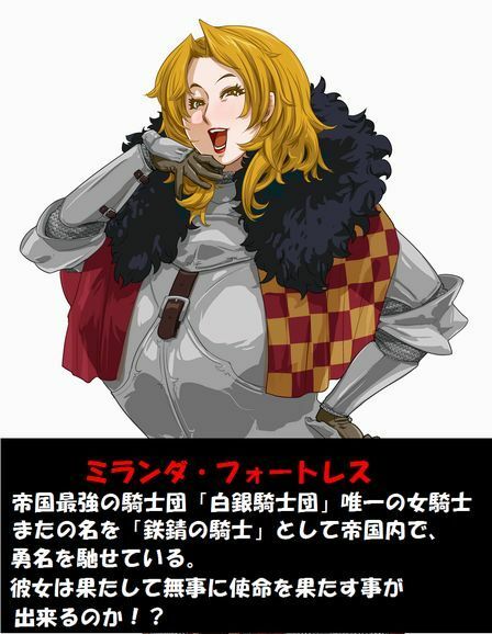 サンプル画像1:女騎士と冬の雷鳥(STK) [d_232553]