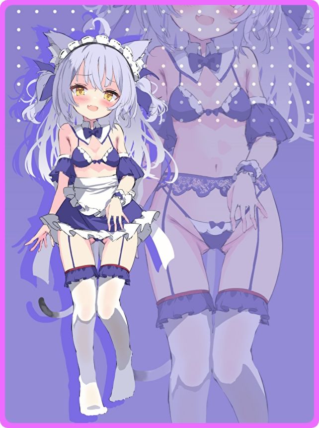 サンプル画像2:メス〇キケモミミメイドは、ご主人なんかに負けないにゃ♪ 〜メス〇キ猫メイドVSよわよわご主人様、逆転のちん負けオホ声わからせ孕ませックス〜【KU100】(とろとろスタジオ) [d_232564]