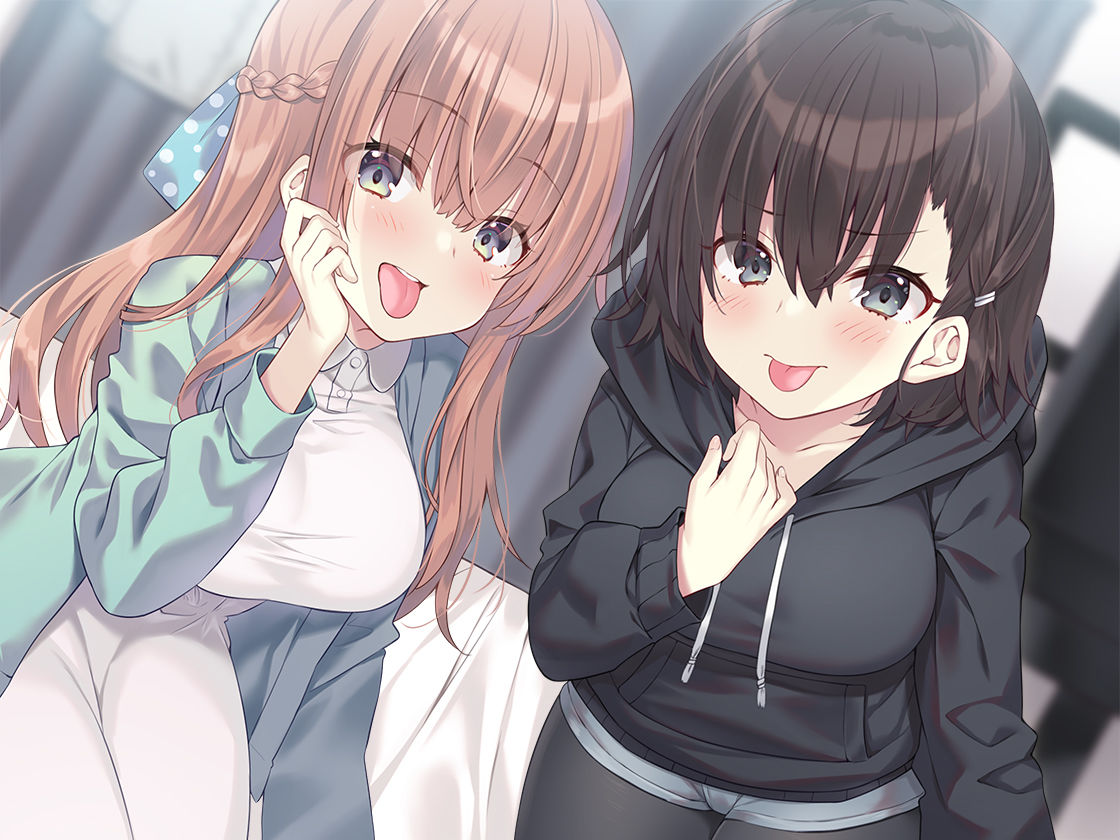 サンプル画像1:耳フェラ。(とりっくぱんく！) [d_233657]