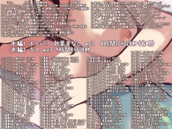 サンプル画像3:経験人数＋96 無許可中出し〜96人のオフパコ8時間21分＋96人のキス9時間8分＋連続中出し集＋ウルトラハーレム〜(ぺありふこうぼう) [d_234690]