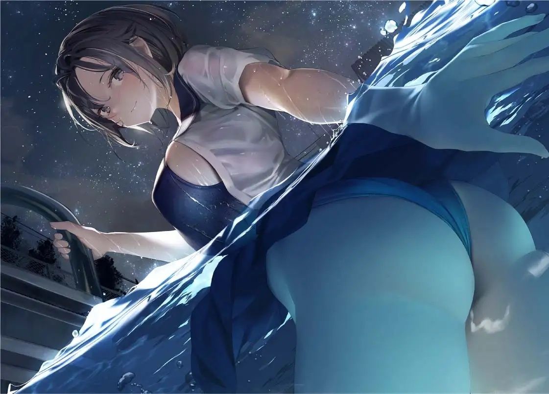 サンプル画像1:水泳部のえちえち濡れガール【フォーリーサウンド】(テグラユウキ) [d_234895]