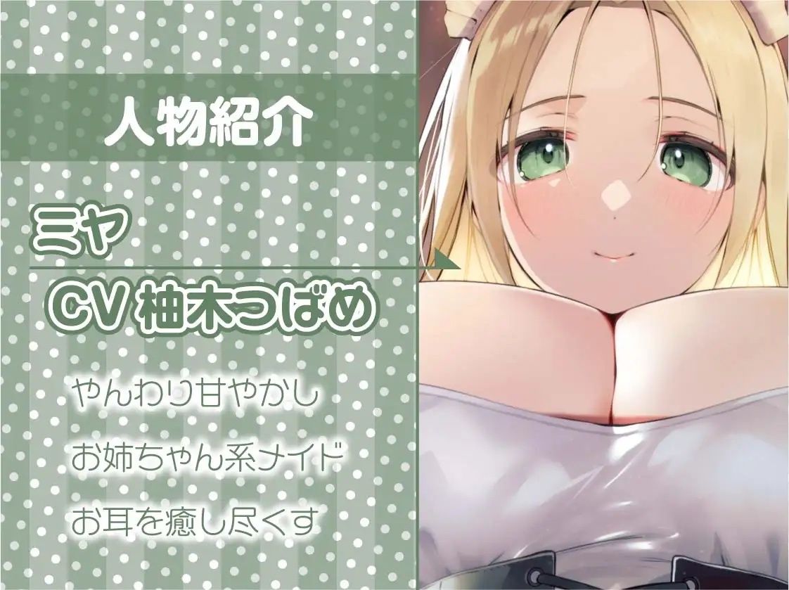 サンプル画像5:えちえちお耳担当メイドミヤさんに癒される！【フォーリーサウンド】(テグラユウキ) [d_234904]