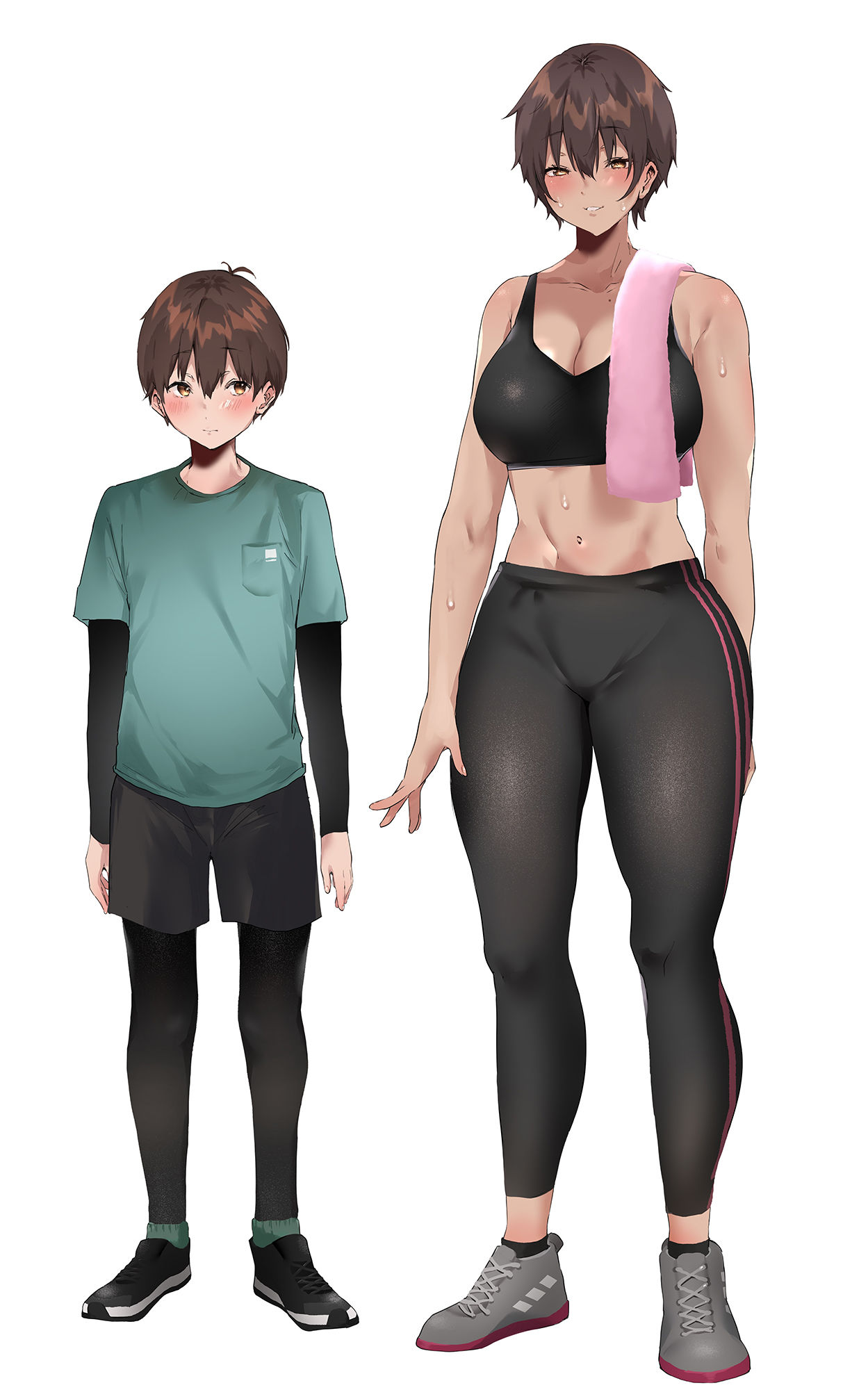 サンプル画像3:肉食イケメン長身彼女の低音ボイスわからせえっち〜犯●れ搾られ堕とされる〜(カラメル・メール) [d_235270]