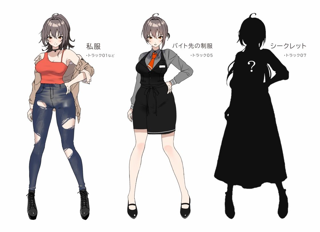 サンプル画像6:だらパコ ガールフレンド 〜カノジョ感0の幼馴染♀とマウント取り合いえっち〜(ろんりーわん) [d_236554]