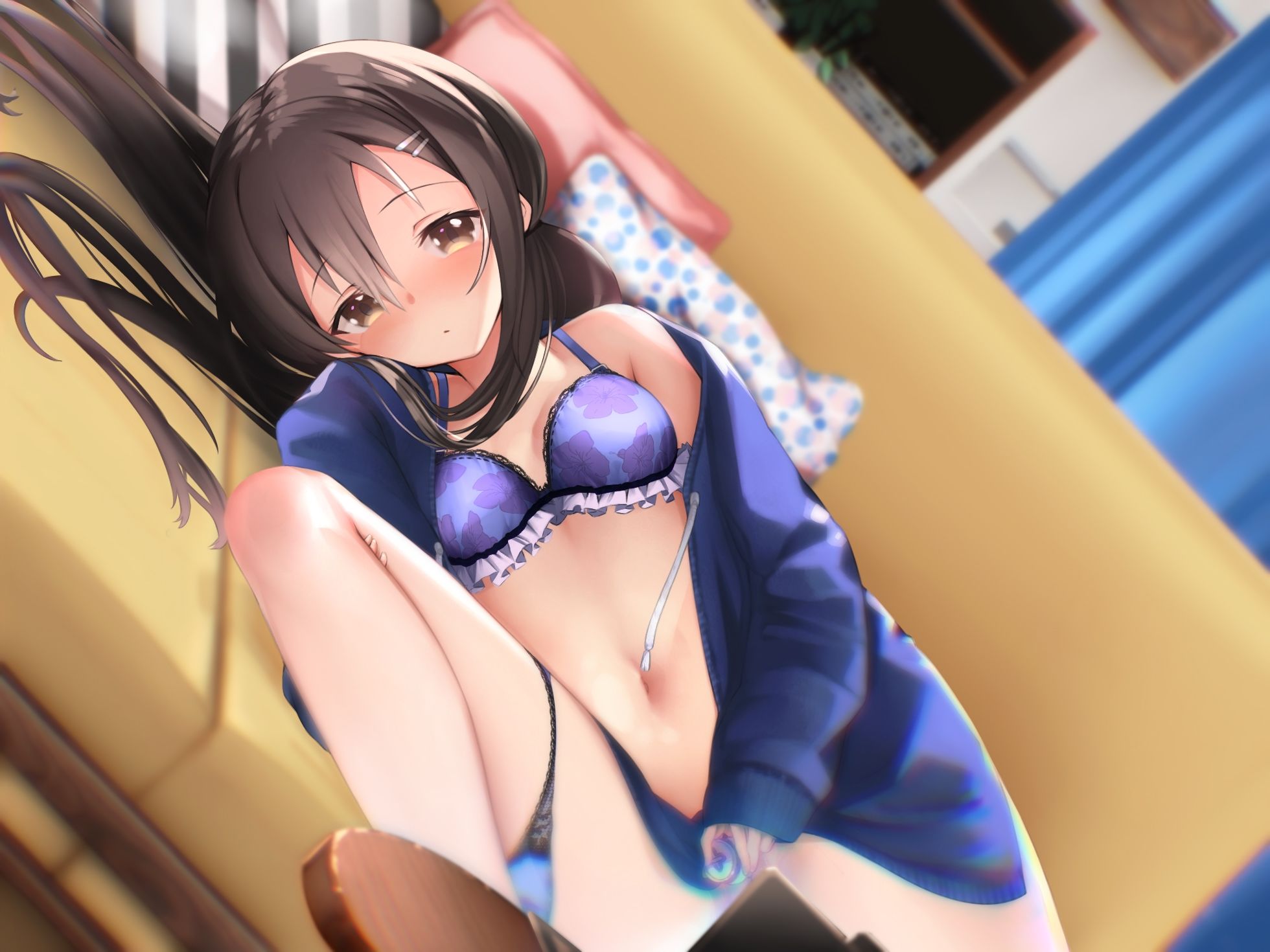 サンプル画像1:君の声にドキドキしちゃうエッチな通話【CV:藤村莉央】(葉桜ノ季節) [d_237453]