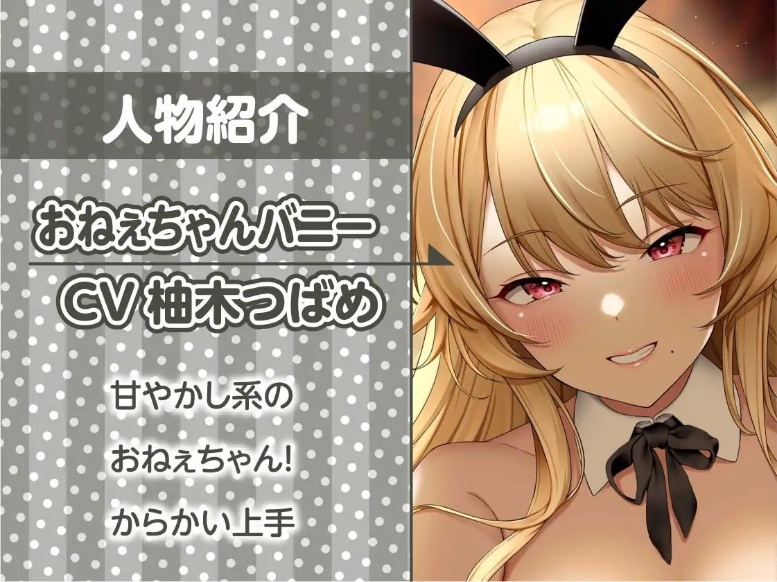 サンプル画像5:おねぇちゃんバニーの童貞君甘やかし【フォーリーサウンド】(テグラユウキ) [d_237914]