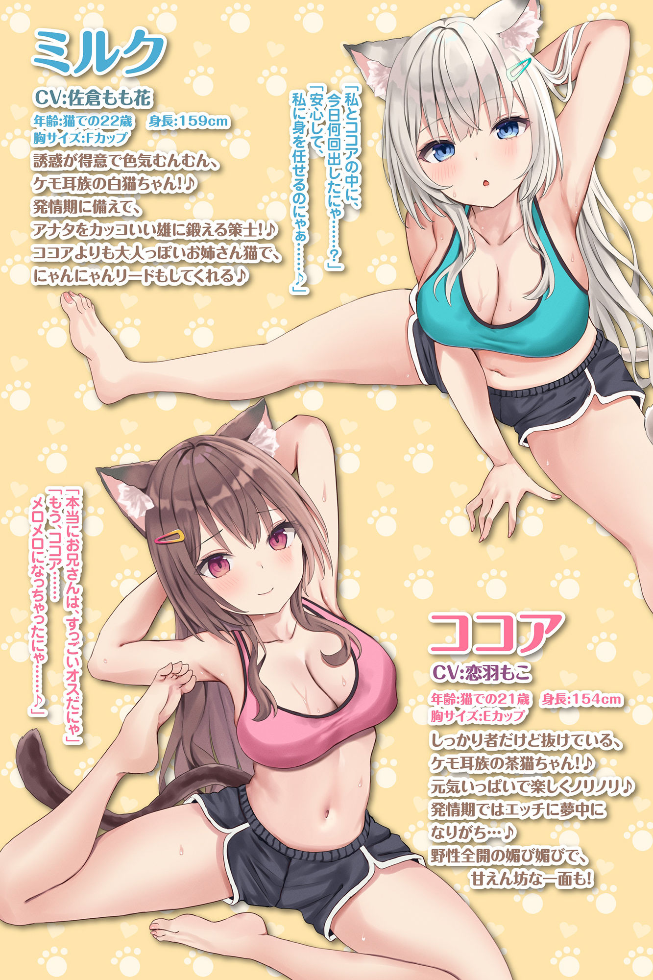 サンプル画像2:【KU100】ケモ耳フィットネスでドスケベ射精管理！ 〜軟体ネコ娘にあまあま搾精されながら絶倫目指して密着絡まりトレーニング♪〜【りふれぼプレミアムシリーズ】(スタジオりふれぼ) [d_238355]