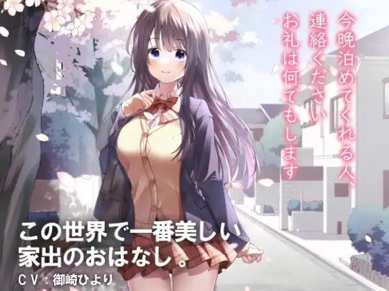 サンプル画像1:今晩泊めてくれる人、連絡ください。お礼は何でもします〜この世界で一番美しい家出のおはなし(ほぬ☆かふぇ) [d_241209]