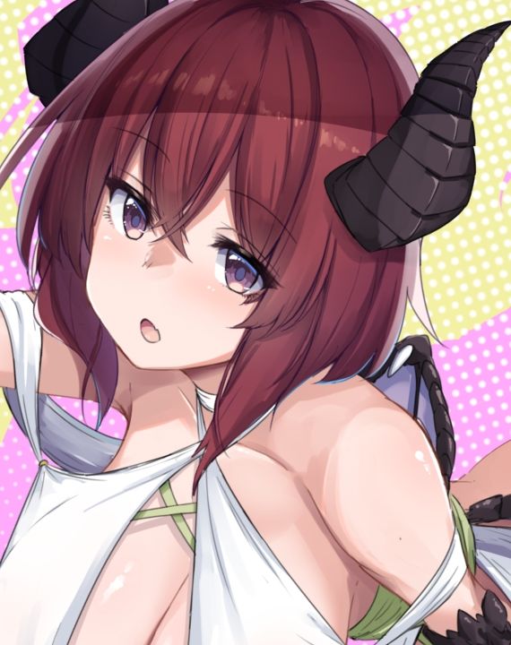 サンプル画像3:無知むち巨乳えろどらごんっ！〜性知識ゼロの巨乳ドラゴン娘にドスケベ子作り教え込んで見世物生ハメセックス〜【KU100】(とろとろすたじお) [d_241378]