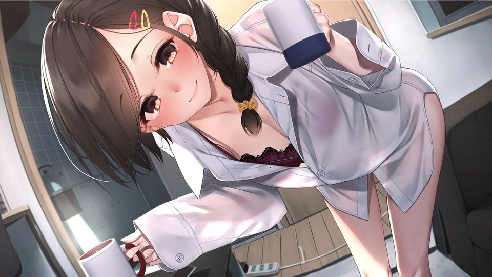 サンプル画像2:おでかけ中止に耐えかねてやってきたあまあま彼女と、優しさに包まれまくりのイチャラブお家デート(サークルOnomusou) [d_242004]