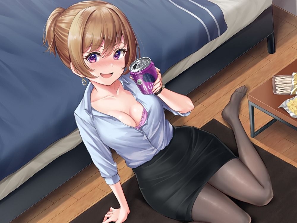 サンプル画像1:澪ちゃんと宅飲みっ！！小悪魔な後輩の告白セックス(四ノ音堂) [d_242632]