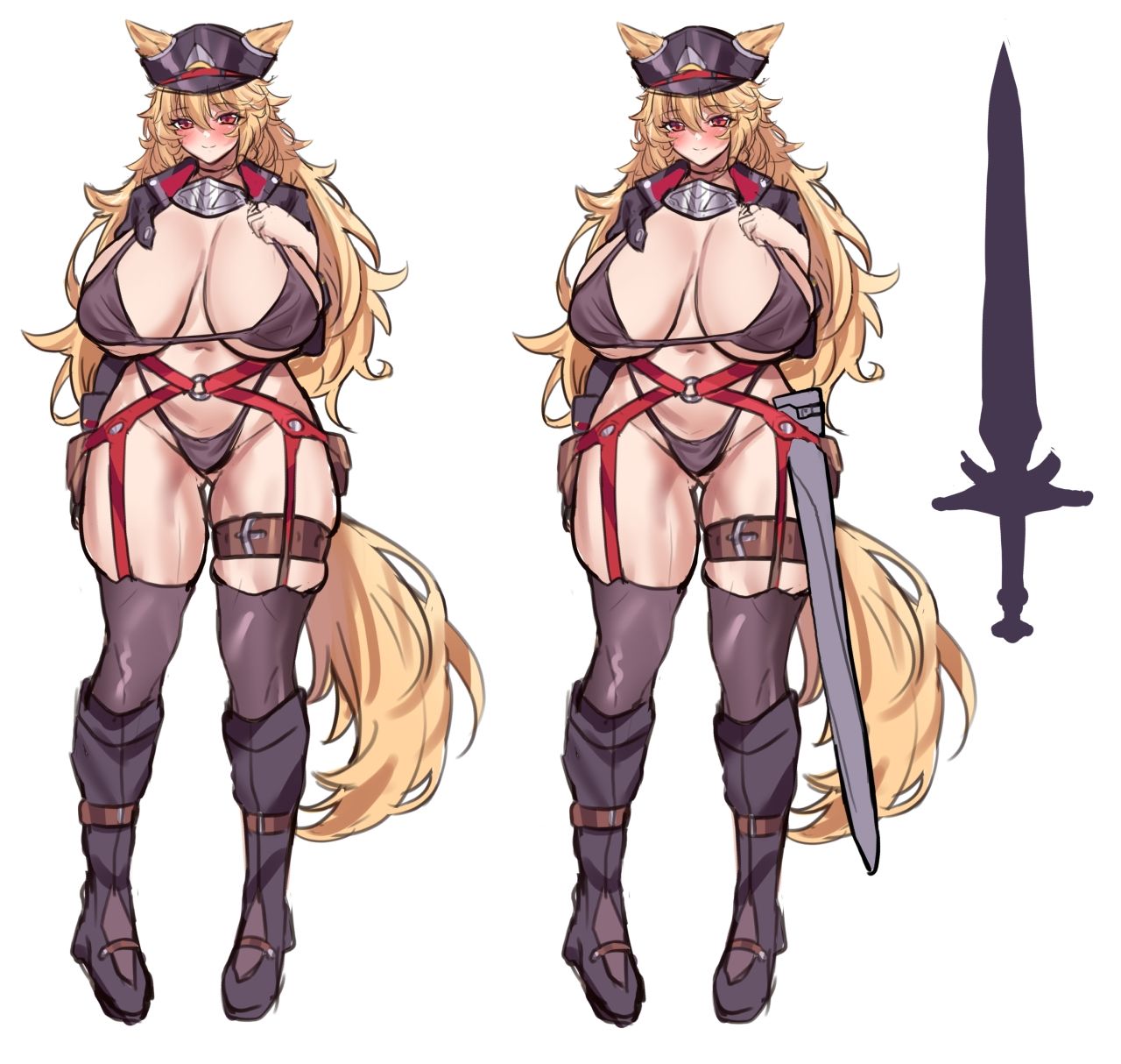 サンプル画像3:クールでムチムチ犬耳お姉さんは汗だく濃厚ドスケベセックスがお好き〜好みなオスのフェロモンで即発情しちゃうデカわんこの本気交尾で搾り取られる日々〜(とろとろすたじお) [d_243491]