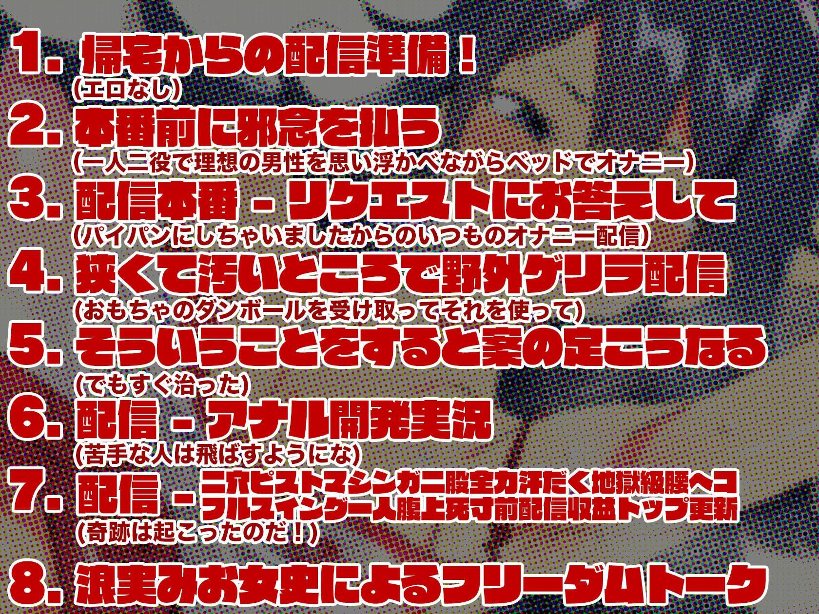 サンプル画像2:【奇跡の汚咽】ちーちゃんの汗だくまんずり配信決死拳！！【オホ声】(Quietude.) [d_244045]