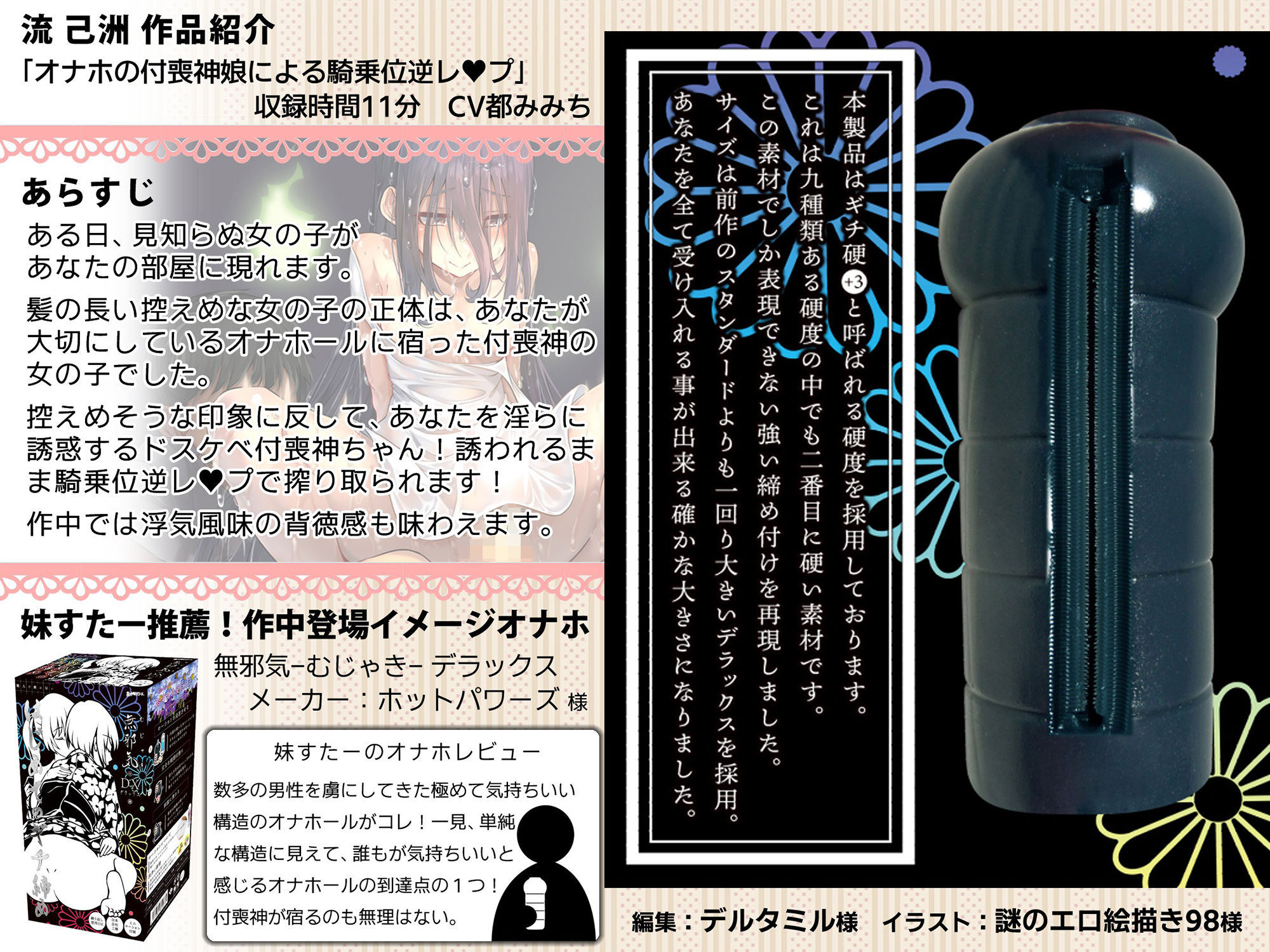 サンプル画像6:【アンソロジー】ヴァリアスホール〜6つのシチュエーションで極上射精〜【オナホール】(妹すたー) [d_244759]