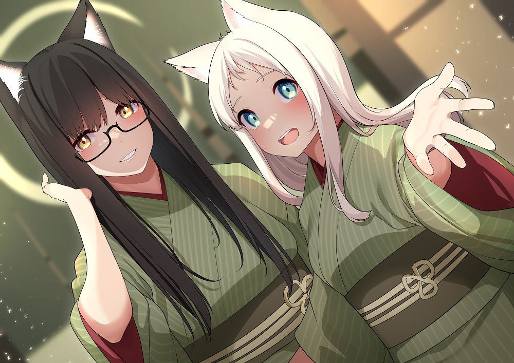 サンプル画像1:稲荷物語〜ケモ耳姉妹との不思議な出会い〜(癒月華) [d_246154]