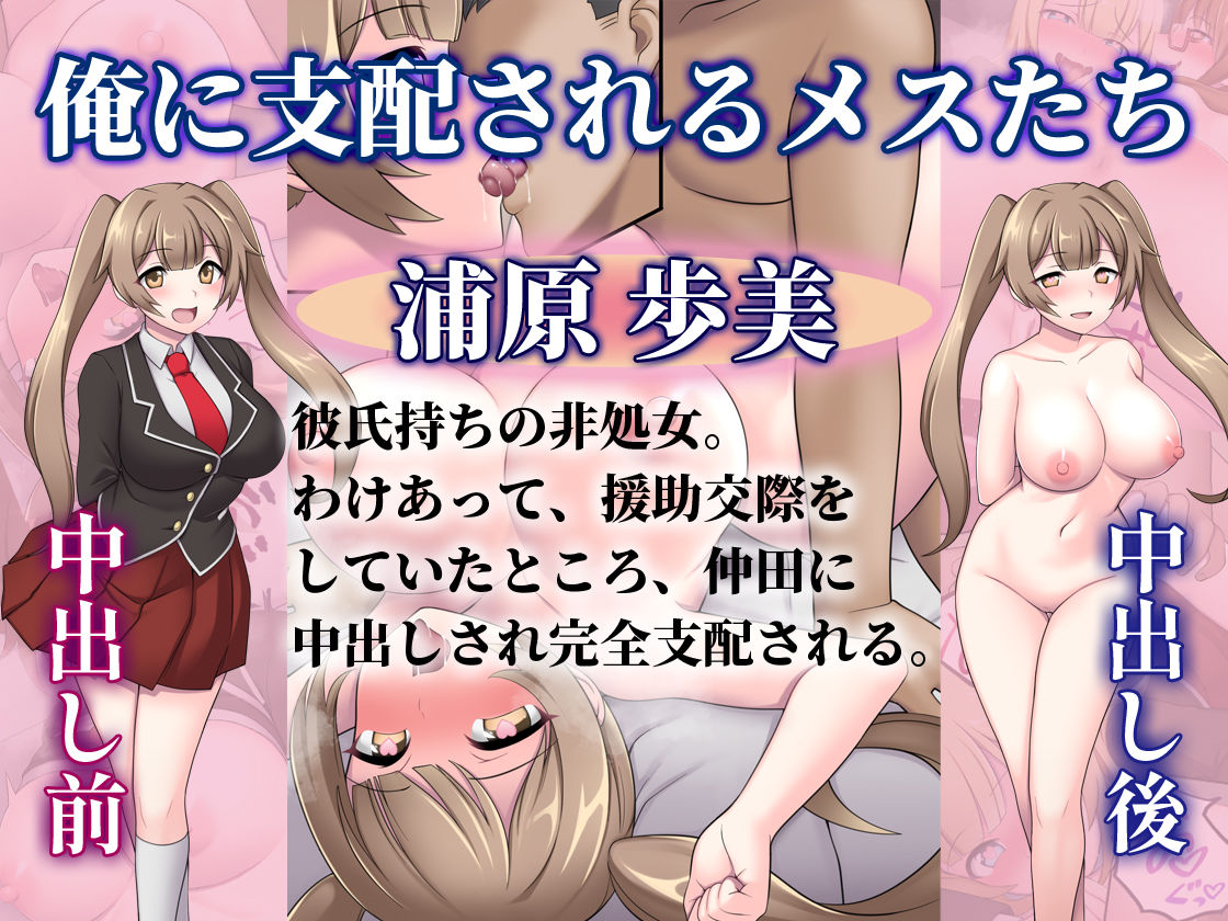 サンプル画像3:中出ししたメスを完全支配する能力を得た俺は色んなメスに強●中出ししまくることにした（音声版）(ピンクゲート（旧シコり亭快楽）) [d_250599]