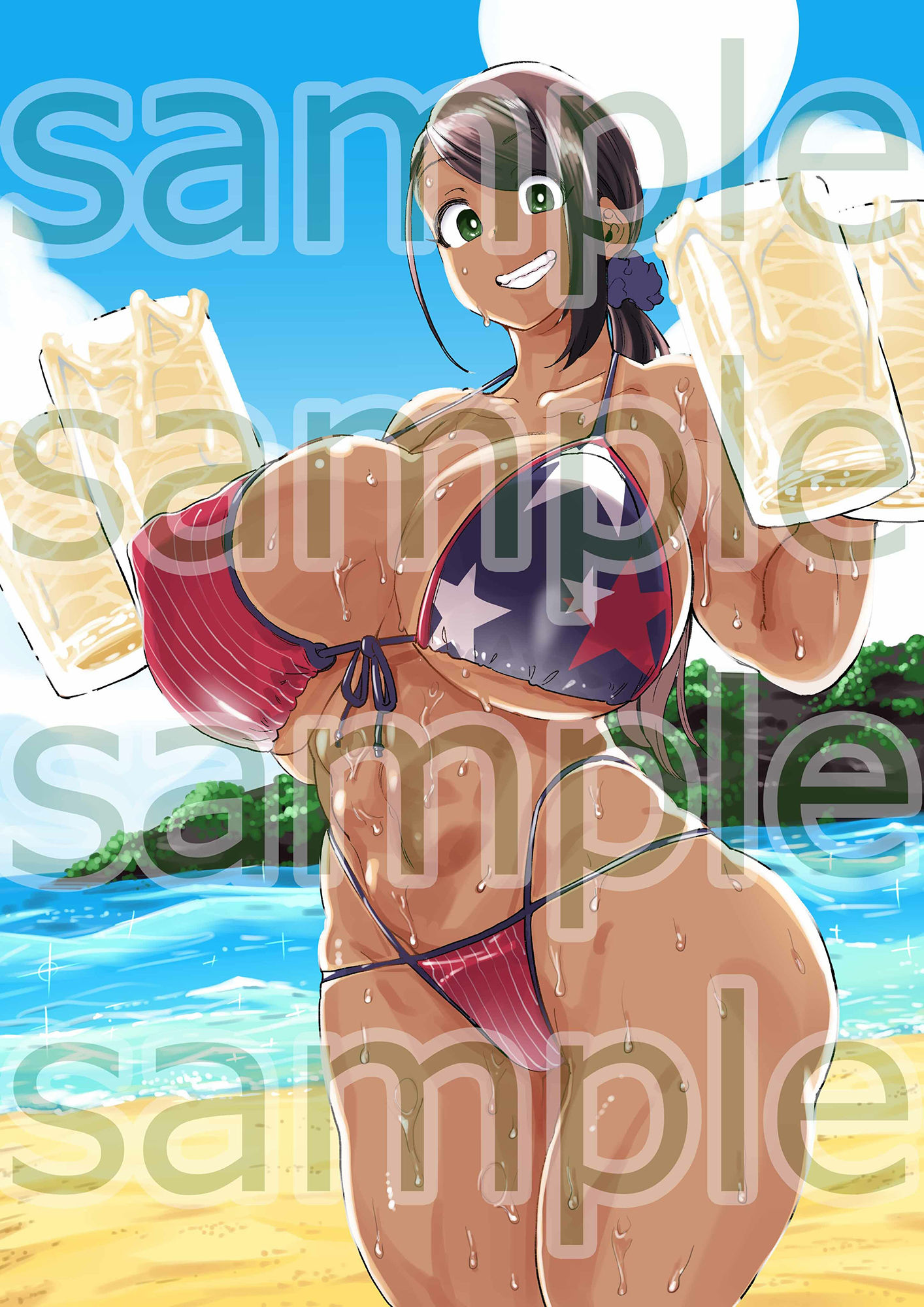 サンプル画像2:軍曹のザーメンパラダイス！ さま〜ばゲェェェェェップ！しょんっ！！(マキシマムスペック) [d_251230]