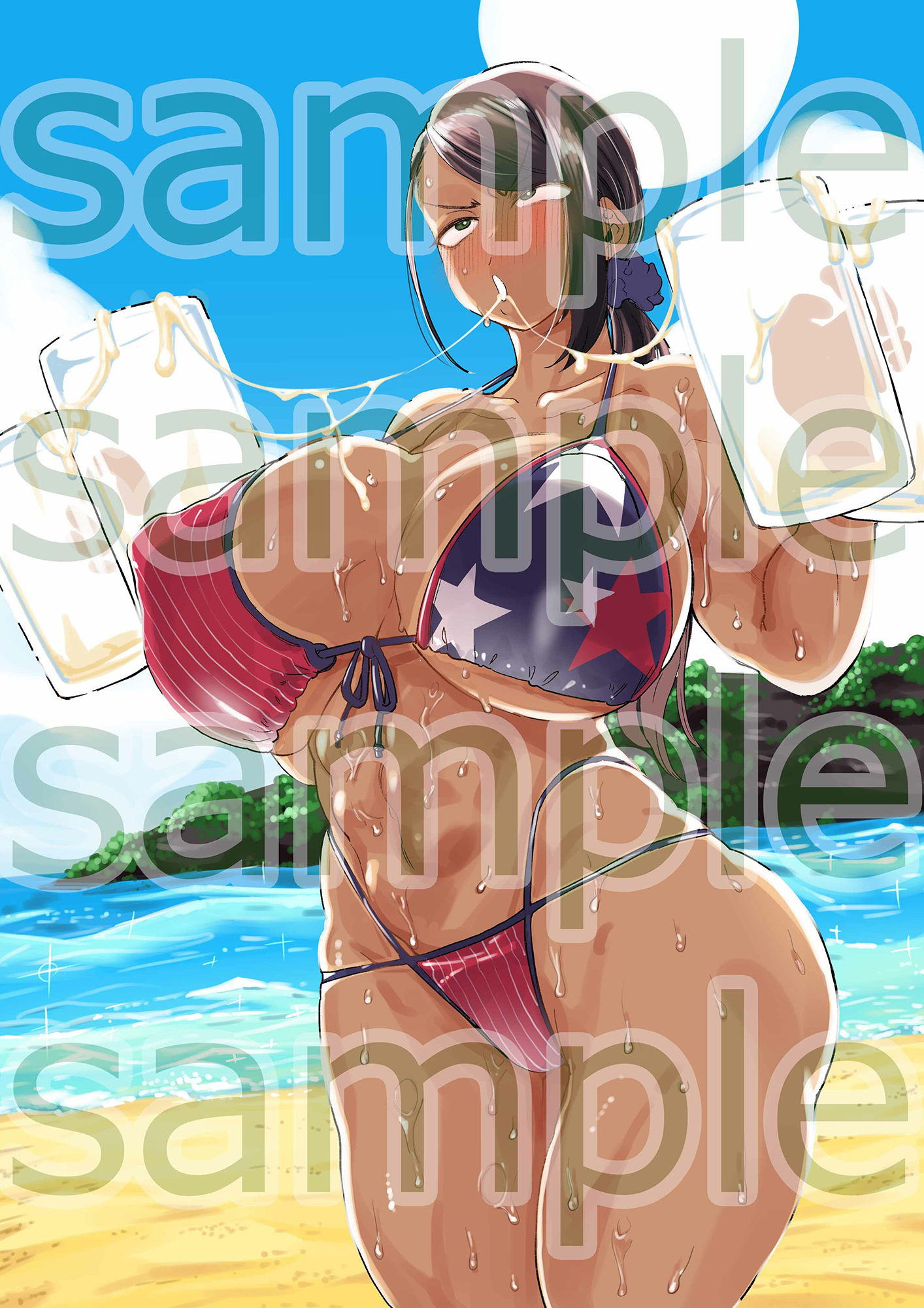 サンプル画像4:軍曹のザーメンパラダイス！ さま〜ばゲェェェェェップ！しょんっ！！(マキシマムスペック) [d_251230]