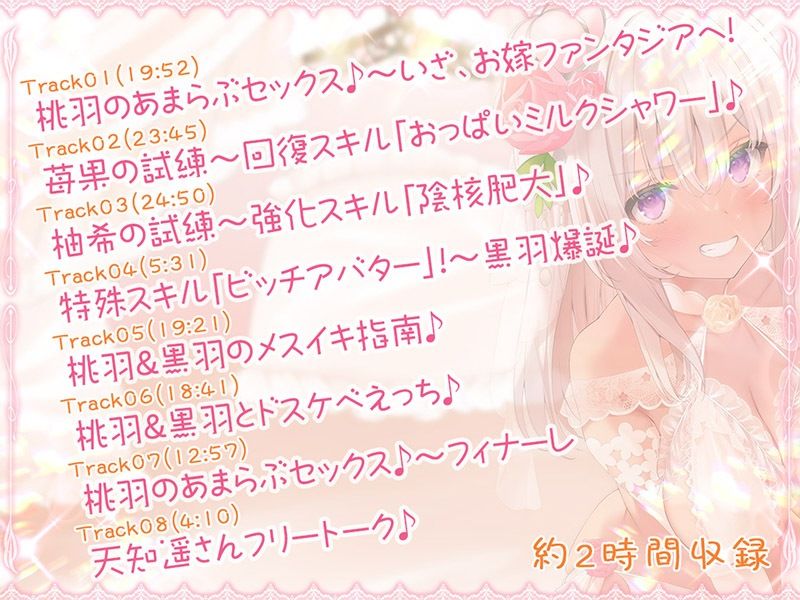 お嫁ガチャafter White peach＆Black peach【KU100バイノーラル】