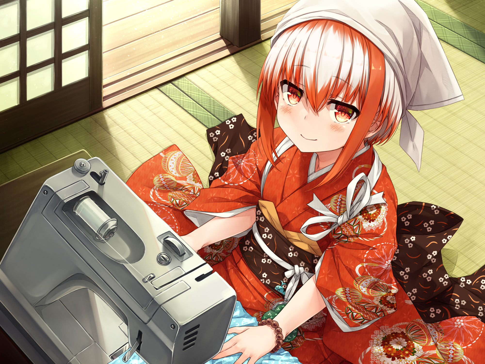 サンプル画像1:【6時間フォーリー/耳かき/ミシンがけ】あやかし郷愁譚 〜あかしゃぐま すみ〜【アイロン/霧吹き】(Whisp) [d_254505]