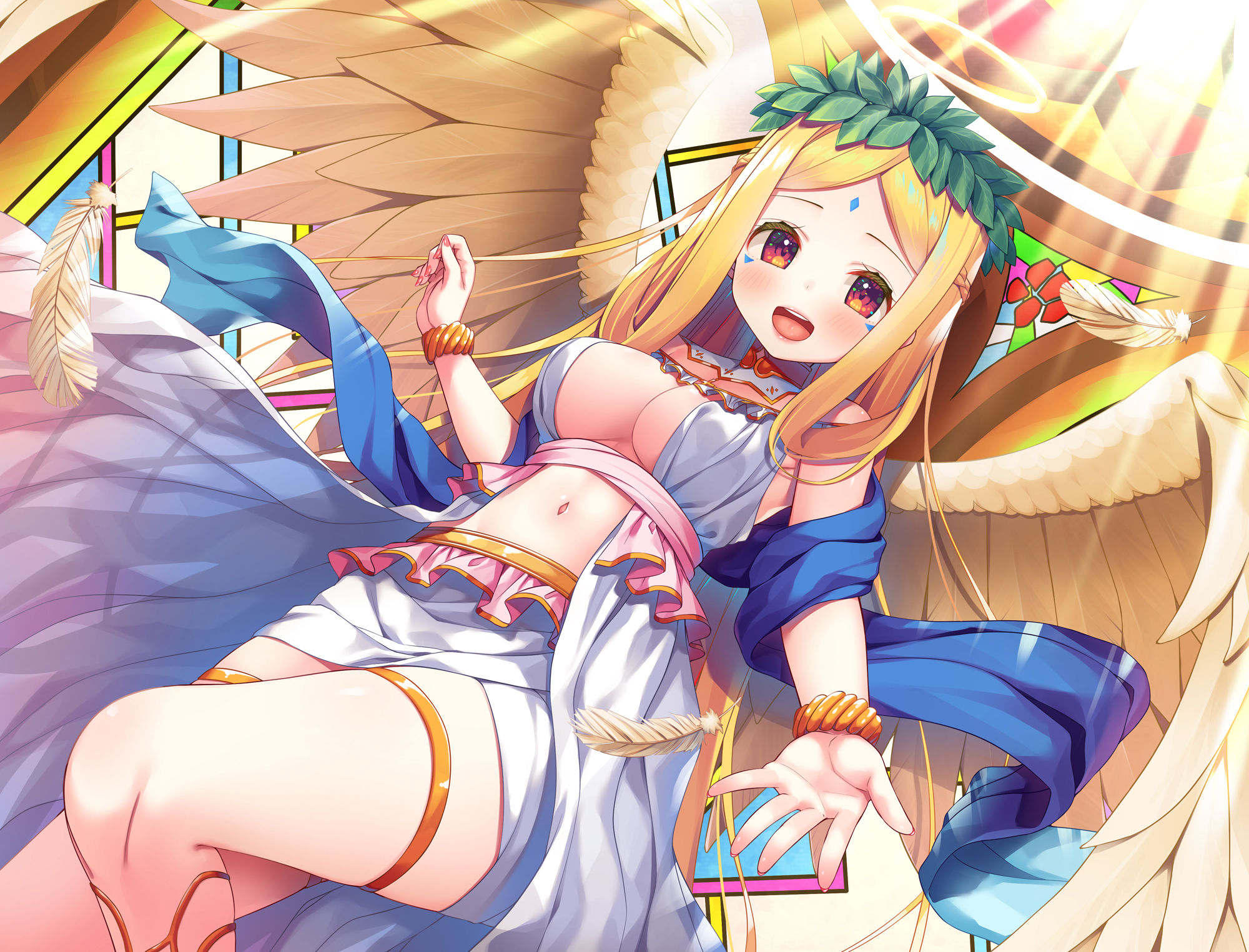 サンプル画像1:【6時間】Healing of King〜処女な天使の唾液でにゅるにゅる初体験〜(Whisp) [d_254526]