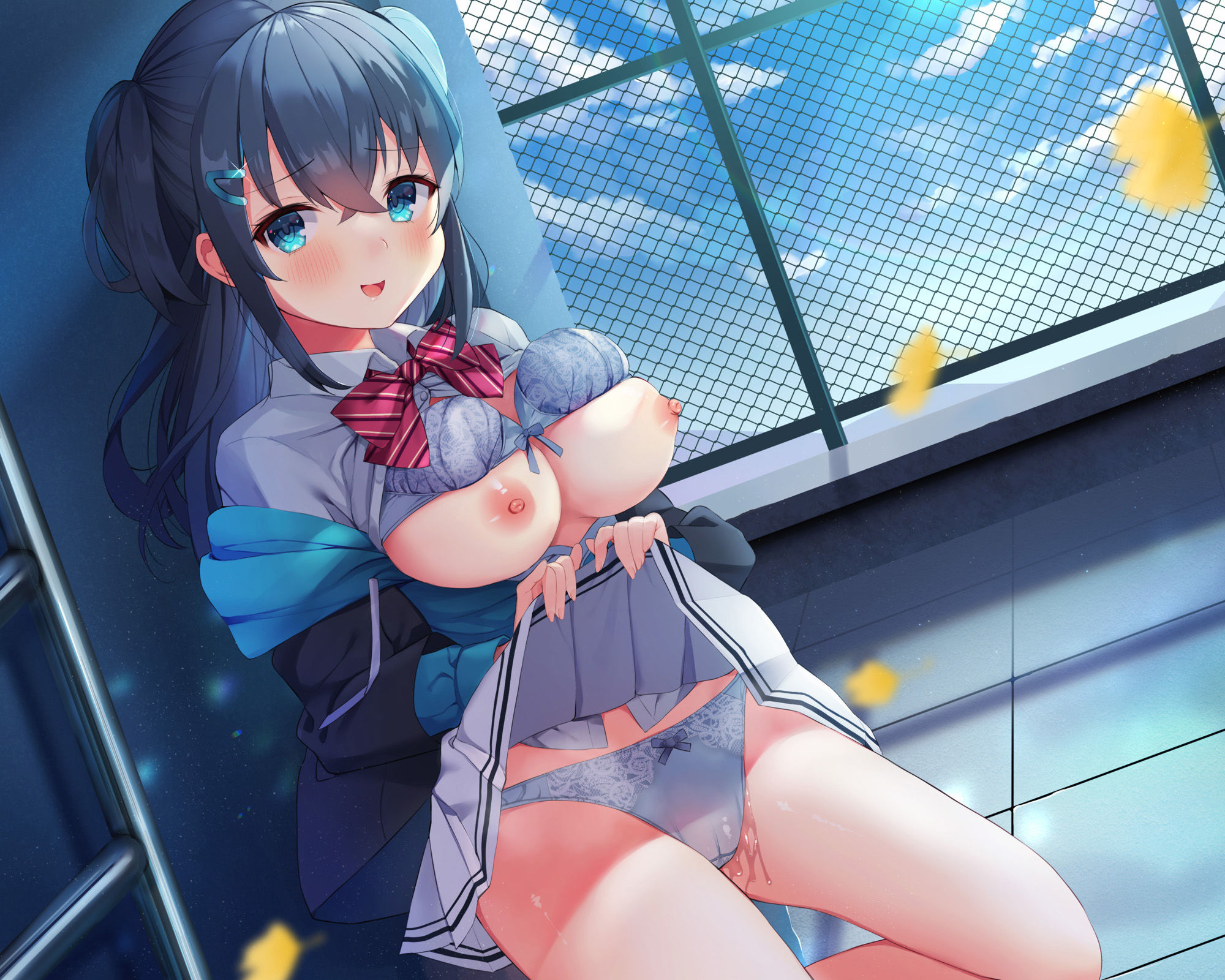 サンプル画像1:あの日屋上にいたのは、エモくてエロい、そんな女の子だった。【プレミアムフォーリー】(Whisp) [d_254722]