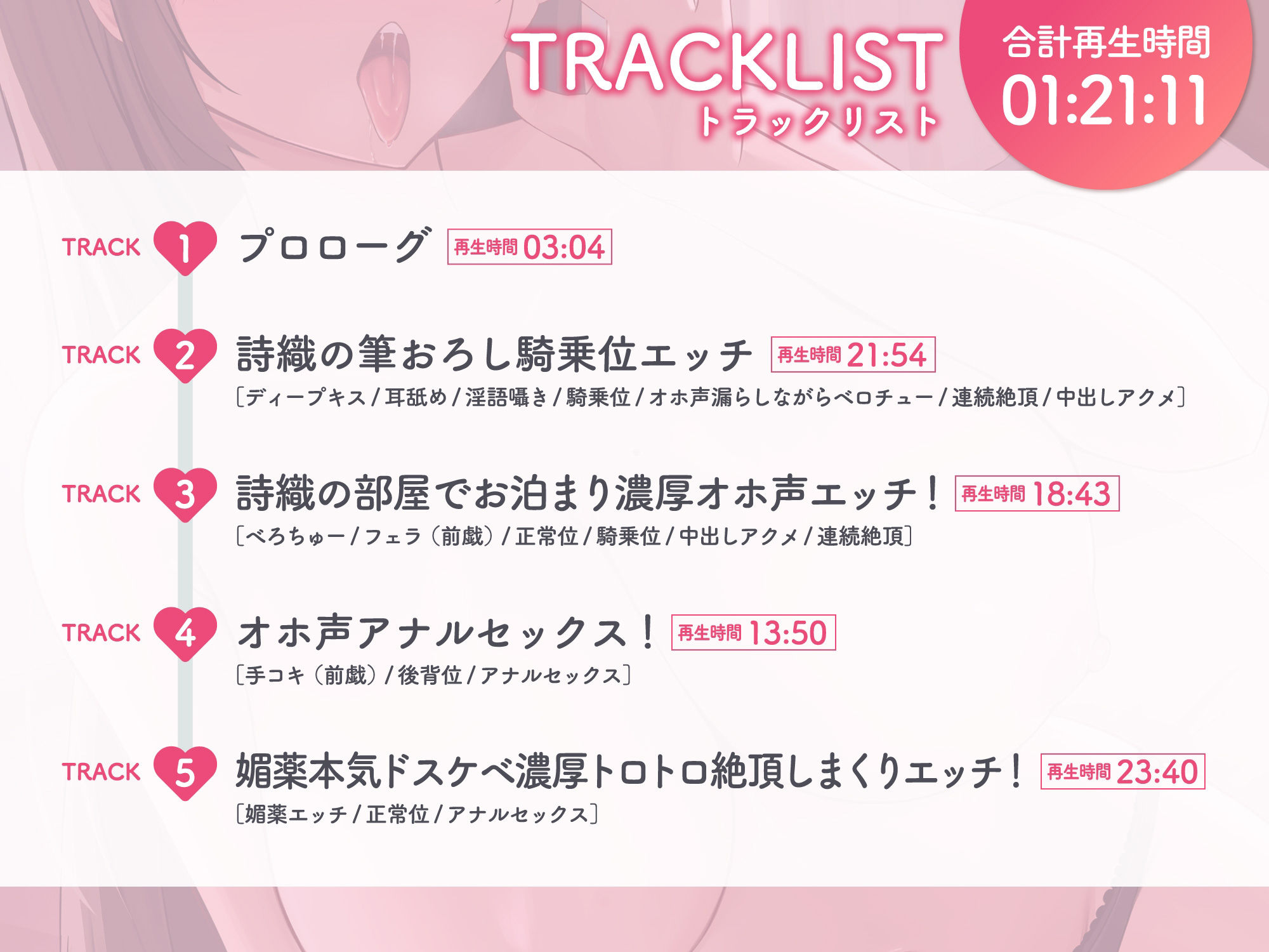 サンプル画像5:【低音オホ声】 マッチングアプリで出会った年上 クールなお姉さんがドスケベ過ぎだった件！(Rad.Revel) [d_261013]