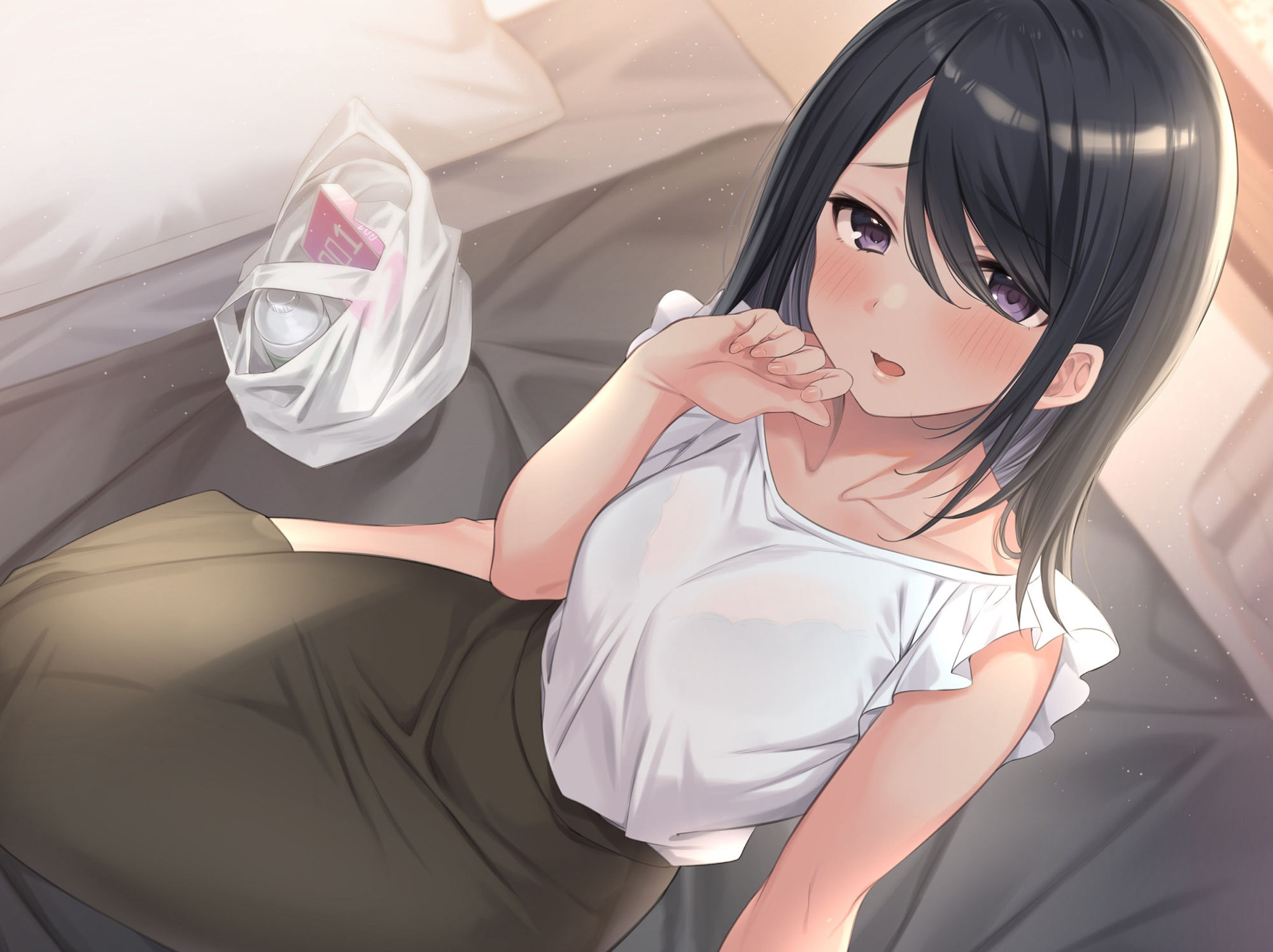 サンプル画像1:【新作100円】気弱なお姉さんのちょっぴり恥ずかしい焦らしオナサポ(玄姫屋) [d_262177]