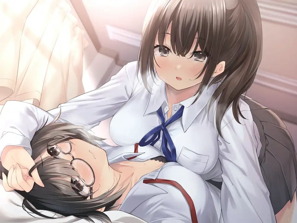 サンプル画像1:ゆりまくら 〜保健室て？ゆりえっち〜(ゆりまくら) [d_262529]