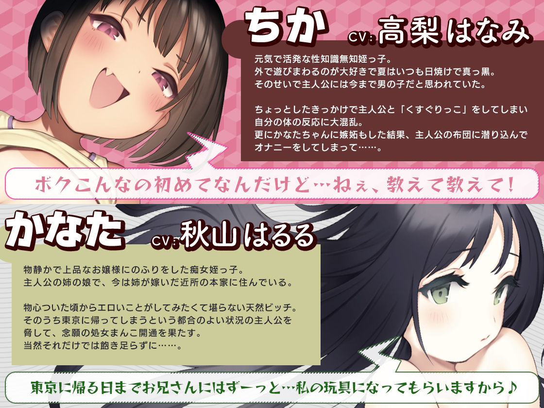 サンプル画像2:ふたりの姪っ子と田舎でエッチな夏休み(おるがる堂) [d_262894]