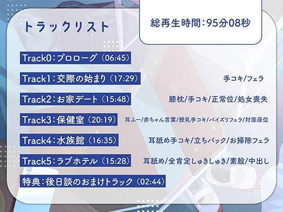 サンプル画像3:低音ダウナークールな後輩JKに甘々されてキスハメ生活。 〜濃厚密着キス＆ドスケベご奉仕えっち〜(はんなまちょこれいと) [d_265699]