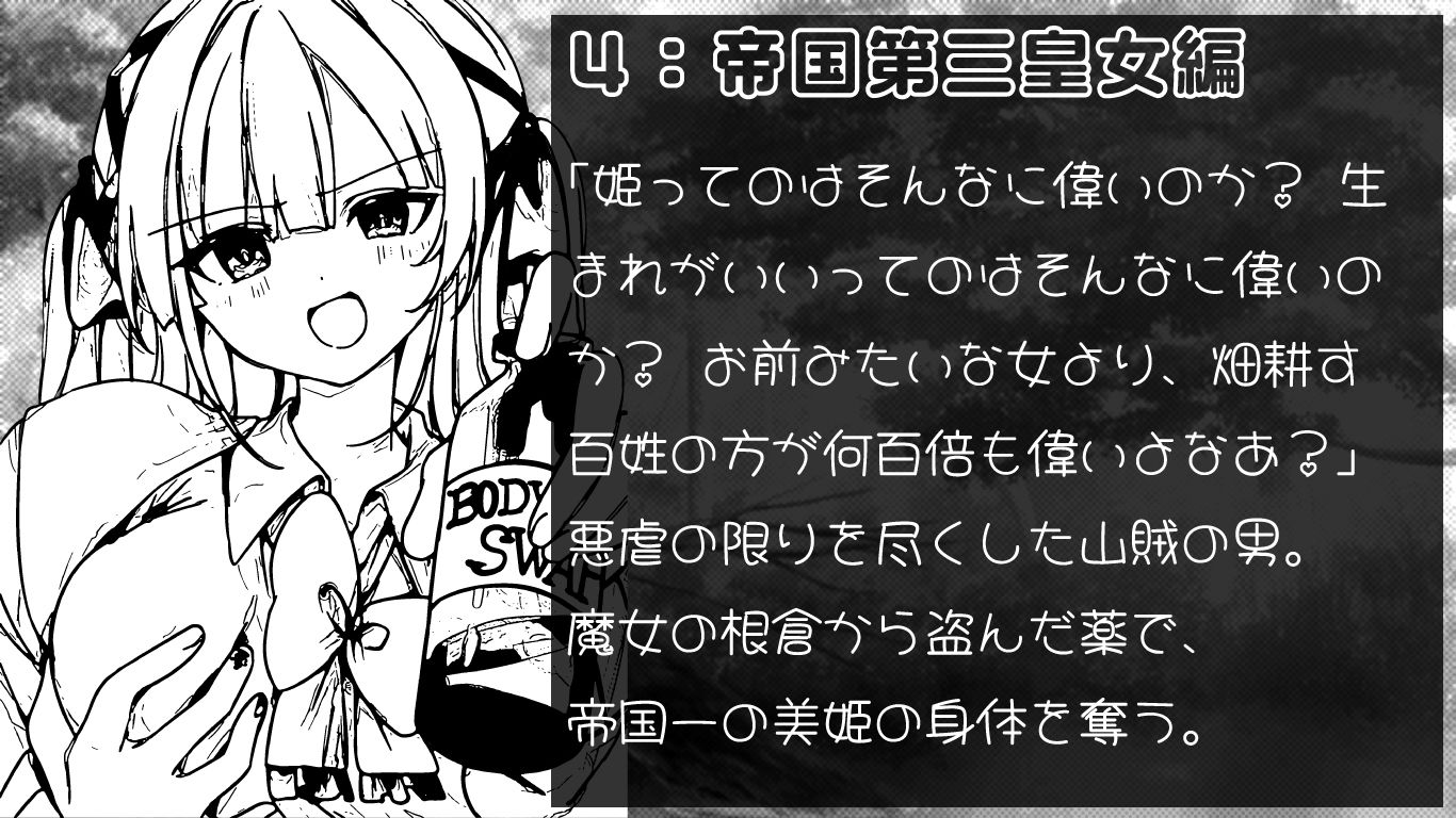 入れ替わりの薬 〜その身体、俺が貰うよ〜