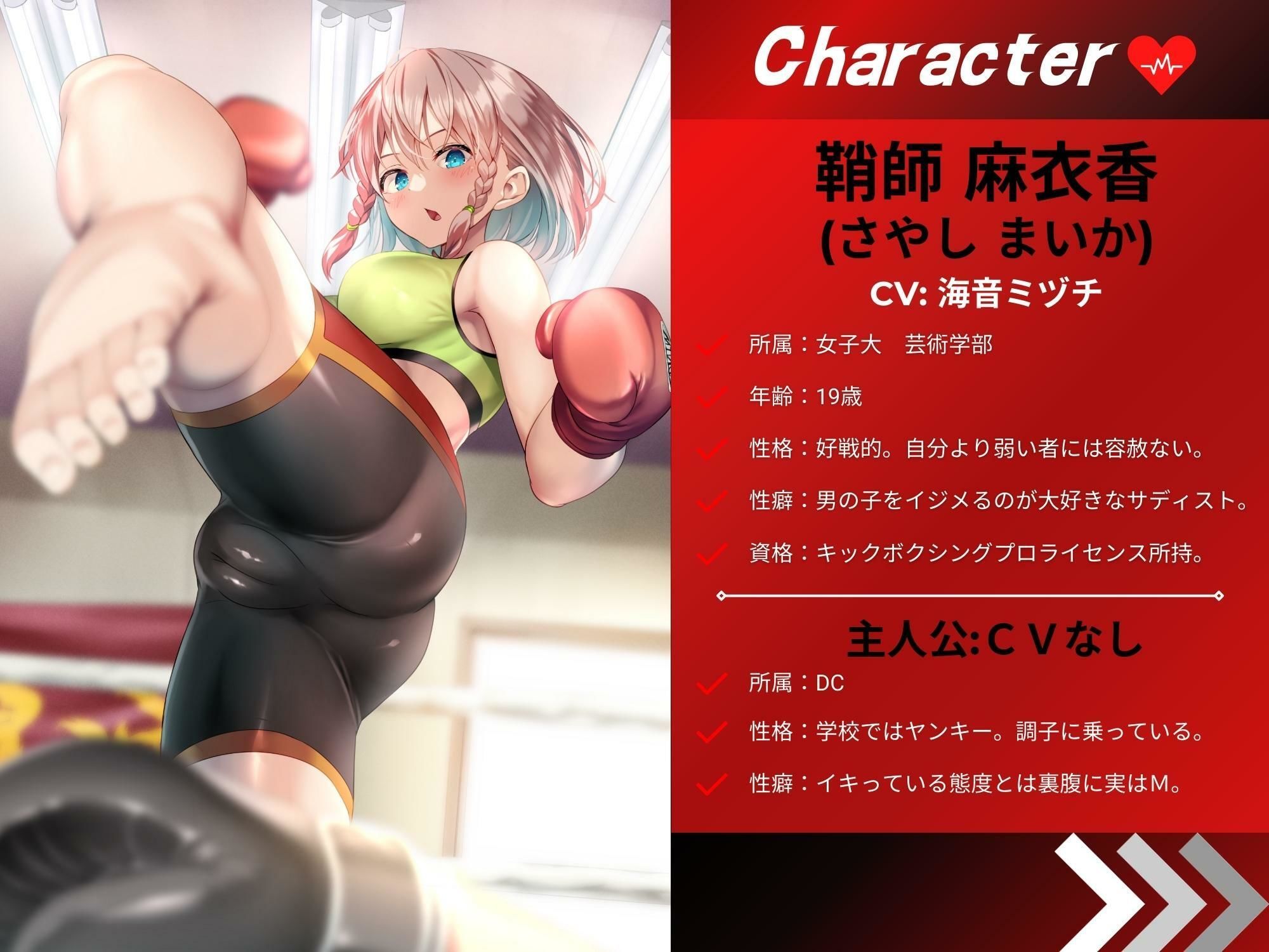 サンプル画像2:【ふたなりキックボクシング】逆●●プでメス堕ちの俺。(仮性旅団) [d_269304]